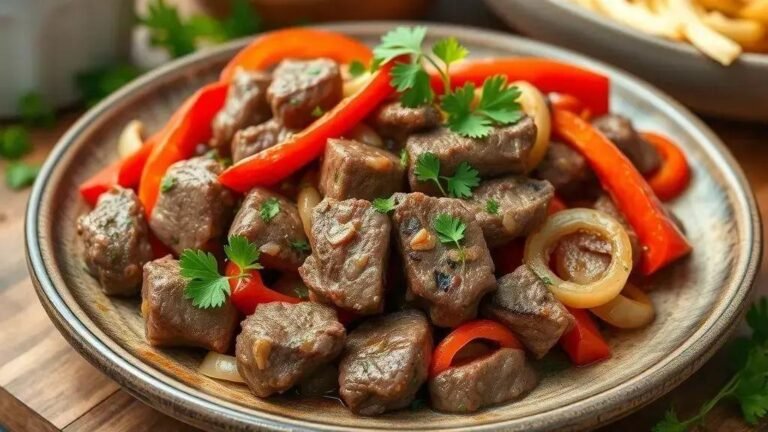 carne em tiras