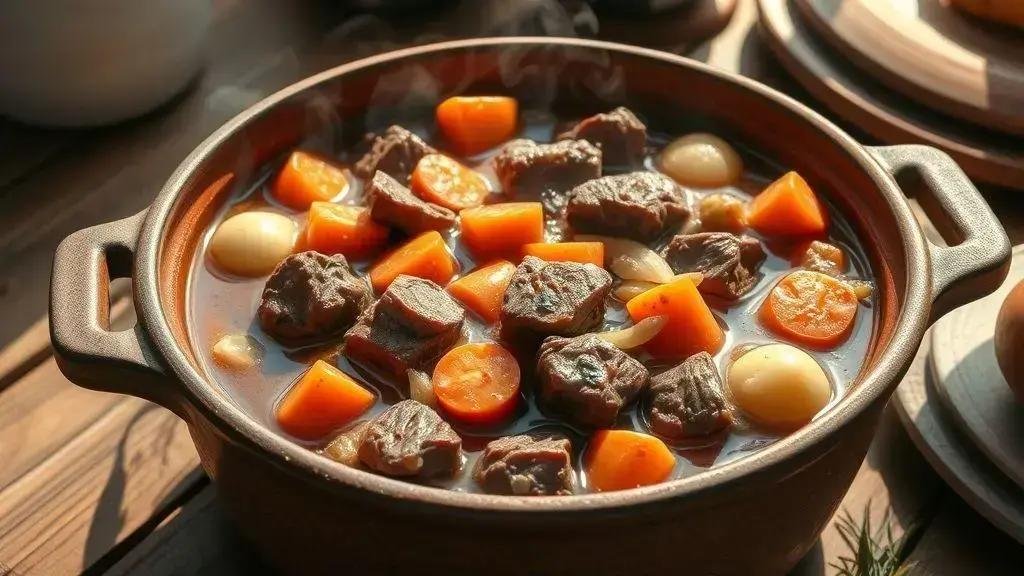 carne estufada no tacho