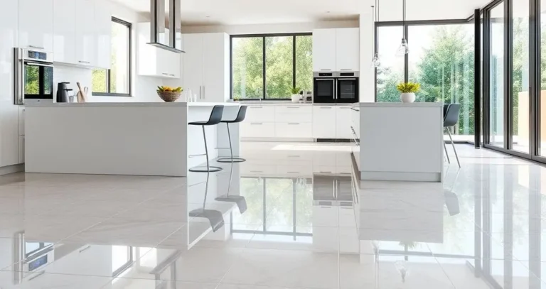 cozinha com porcelanato