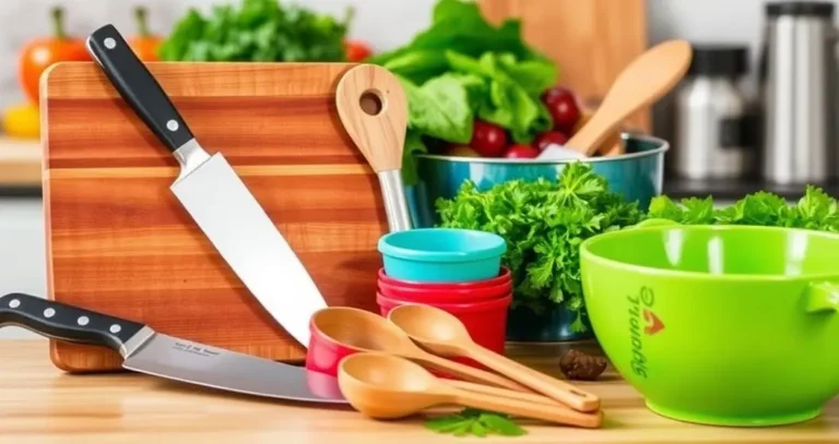 quais sao os utensilios basicos para iniciantes na culinaria