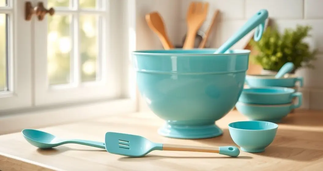 Utensilios cozinha azul tiffany Utensilios cozinha azul tiffany