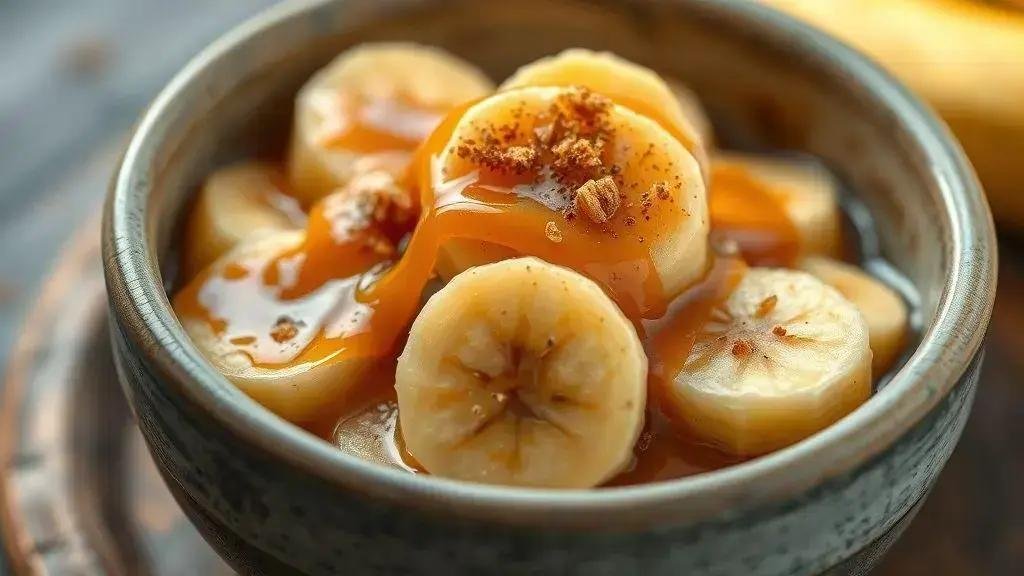 Banana caramelizada