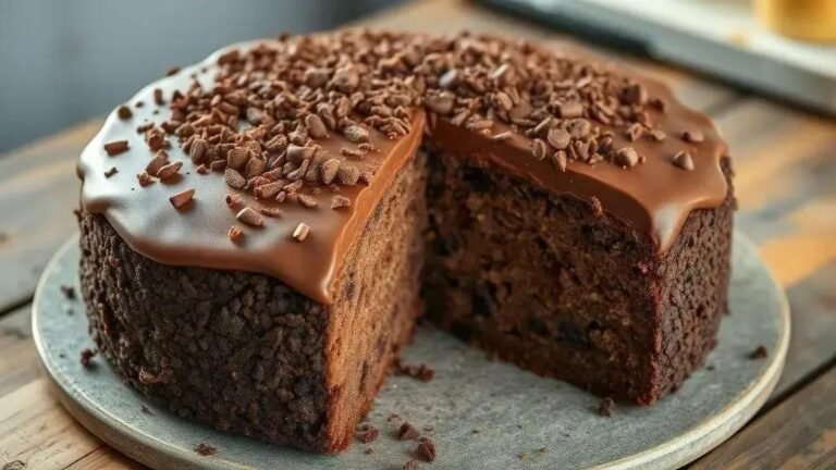 Bolo brigadeiro simples e caseiro