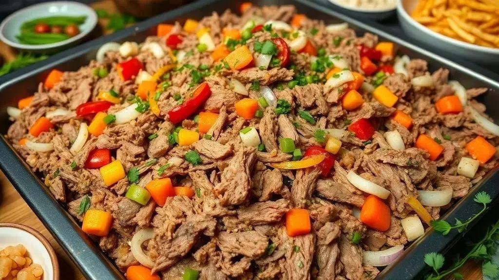 Carne louca para 50 pessoas