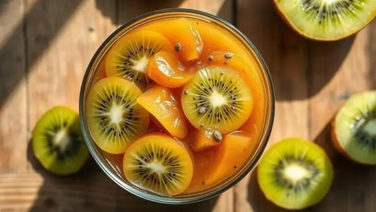 Doce de kiwi