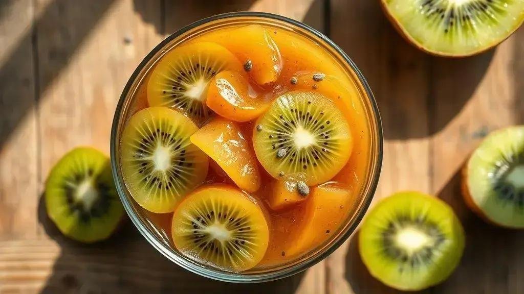 Doce de kiwi