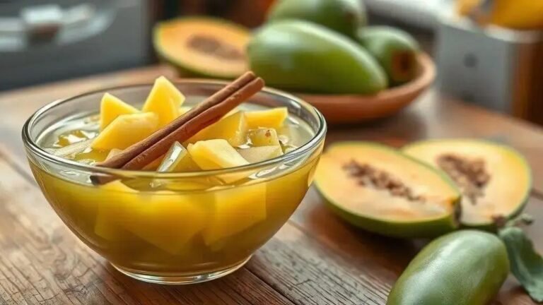 doce de mamão verde
