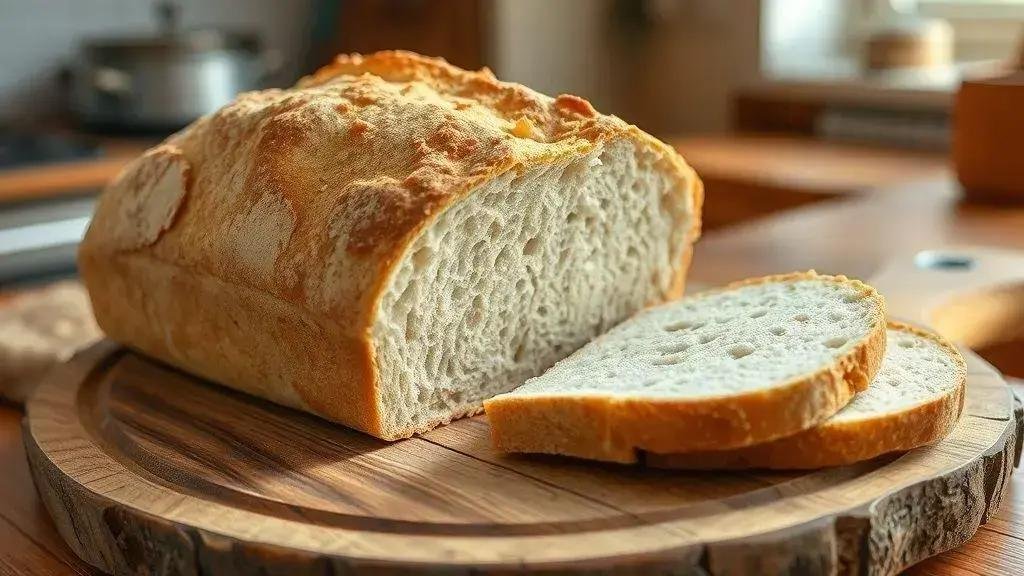 pão com farinha de arroz