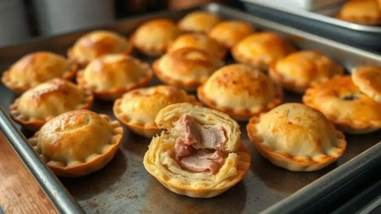 Pastel assado simples
