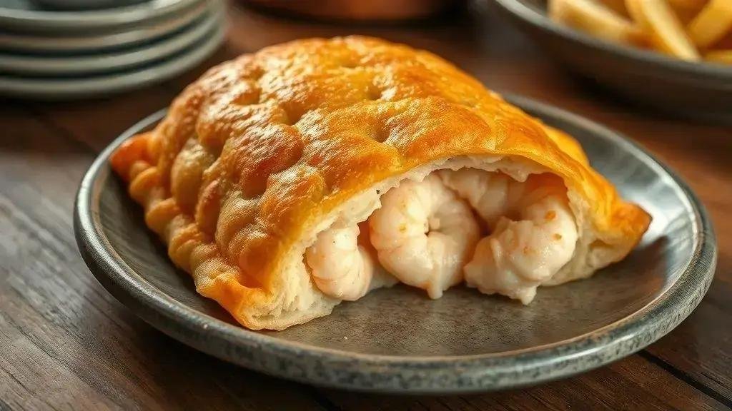 Pastel de camarão