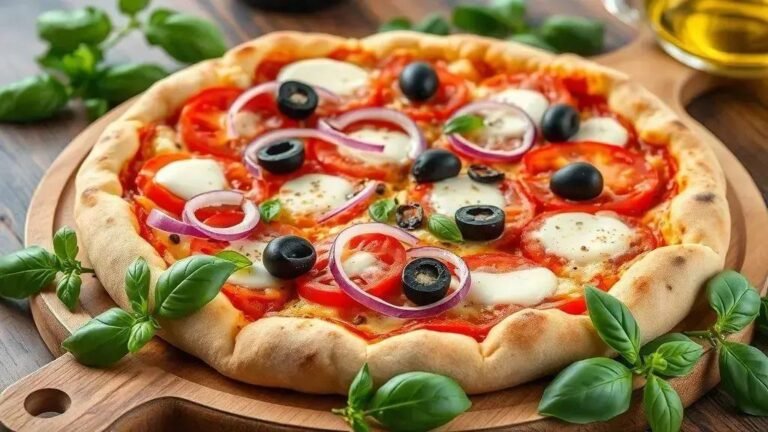 pizza caseira saudável
