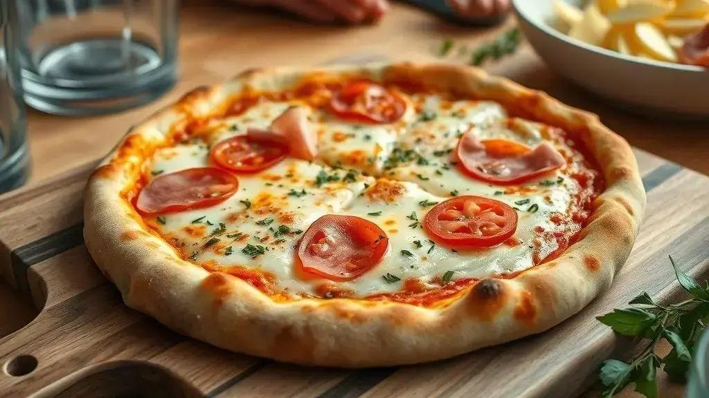 Pizza de liquidificador
