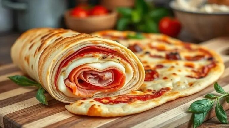 Pizza enrolada