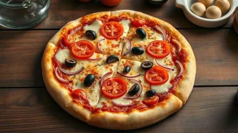 pizza fácil e rápida