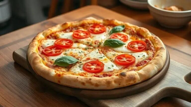 Pizza italiana tradicional