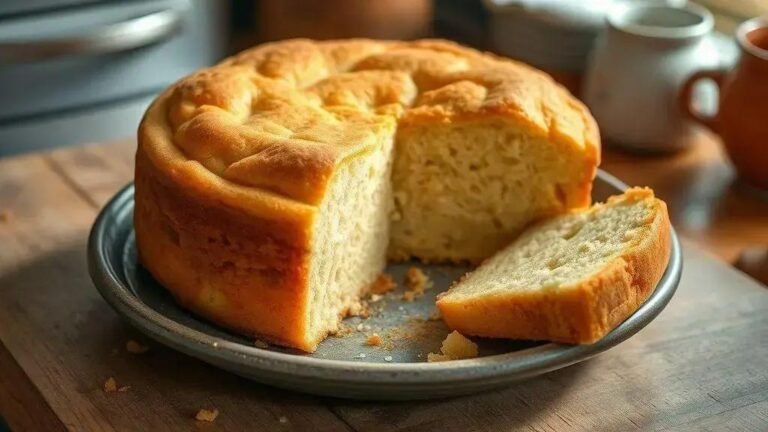 Receita de bolo em francês