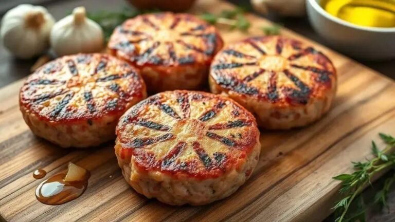 Receita de carne de hambúrguer