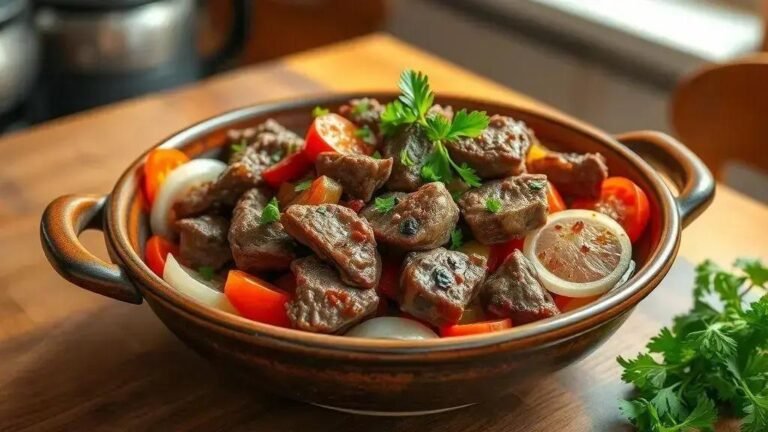 Receita de carne fácil