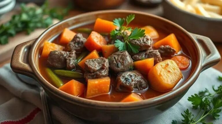 Receita de carne para jantar
