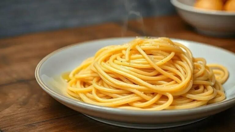 Receita de massa espaguete