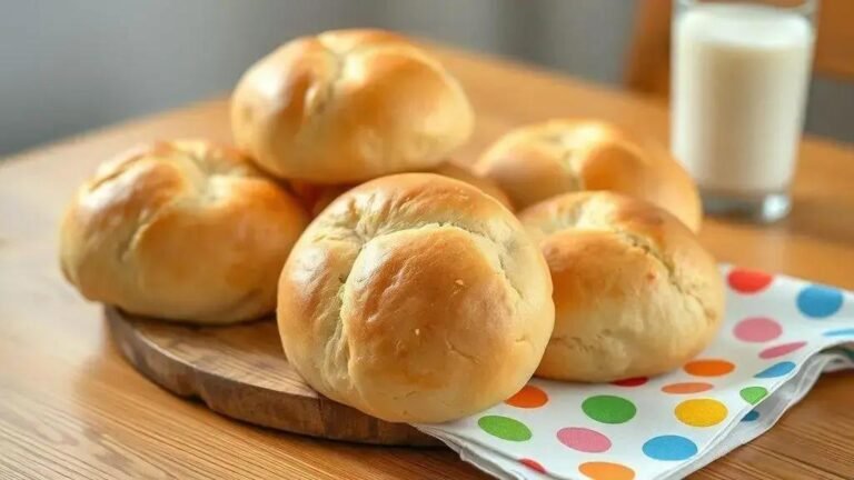 Receita de pão educação infantil