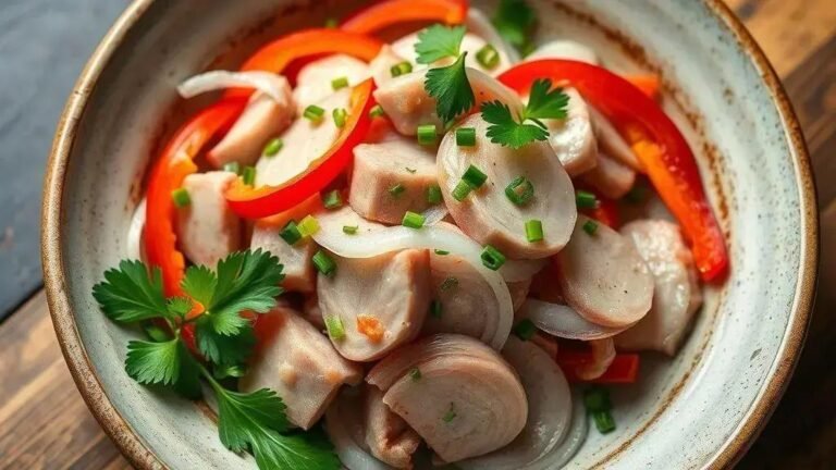 Receita salada de orelha