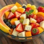 Salada de frutas simples