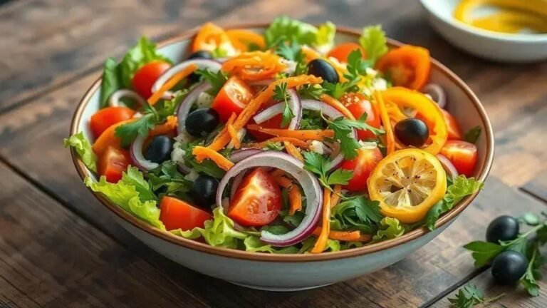 salada para churrasco