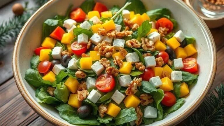 salada para natal