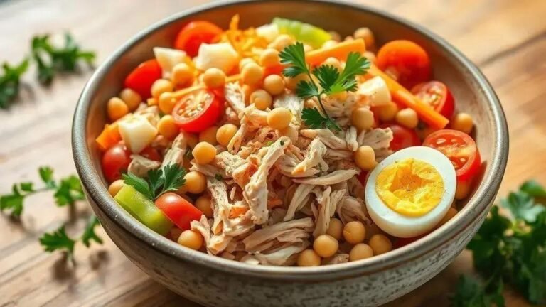 Salada proteica