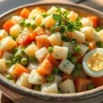Salada russa tradicional