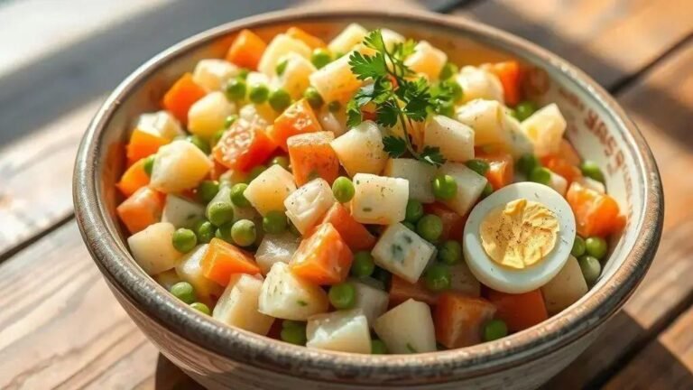 Salada russa tradicional