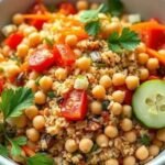 Salada saudável