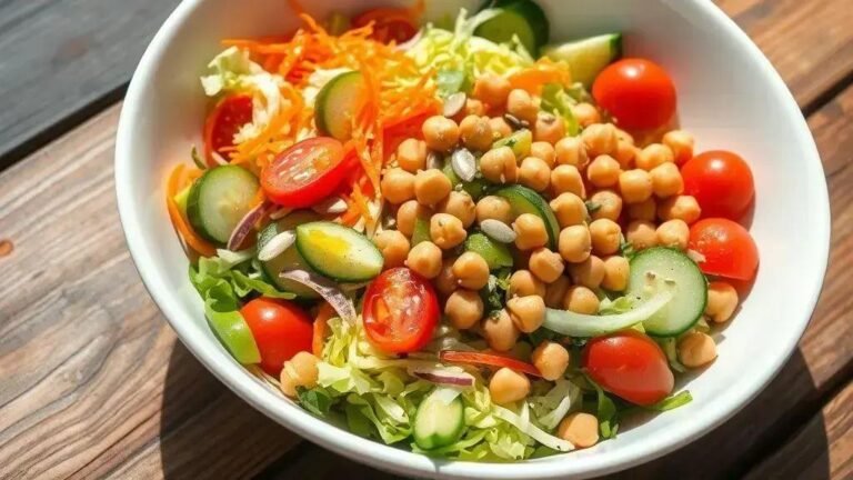 Salada vegetariana