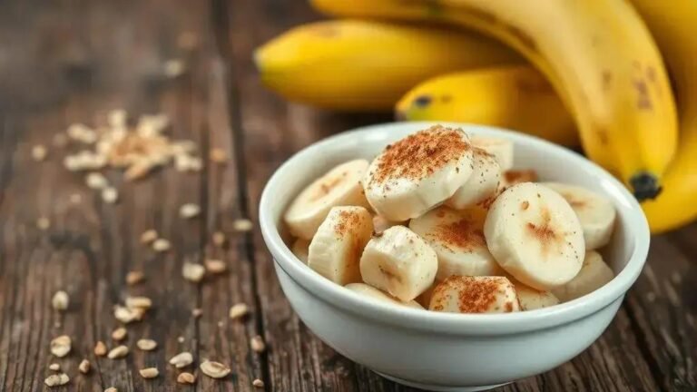 Sobremesa de banana