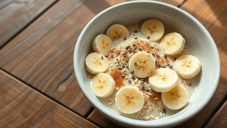 Sobremesa de banana fit