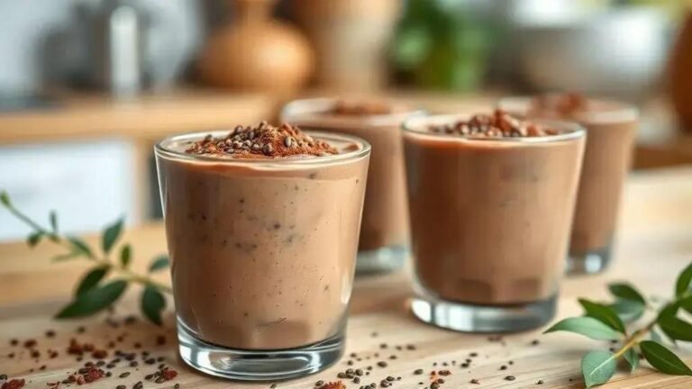 Sobremesa de chocolate