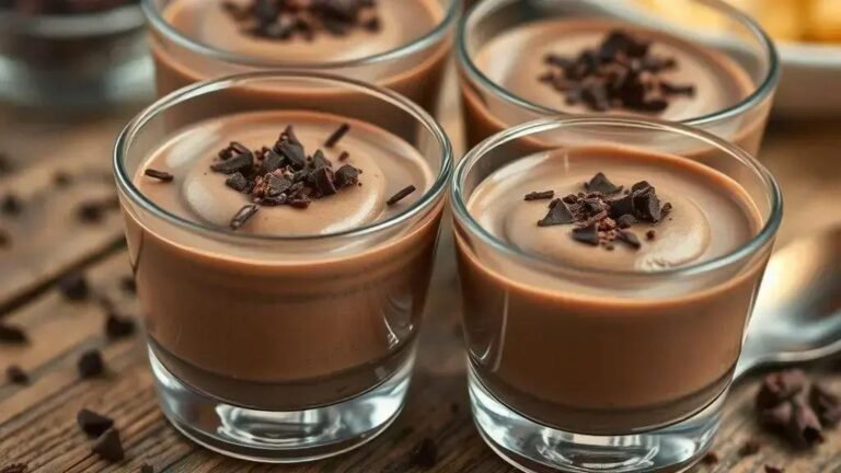 sobremesa de chocolate fácil