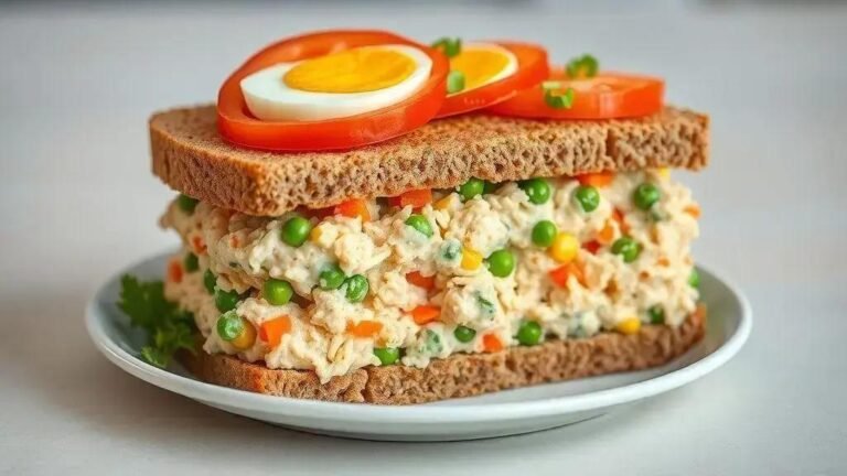 Torta fria de atum