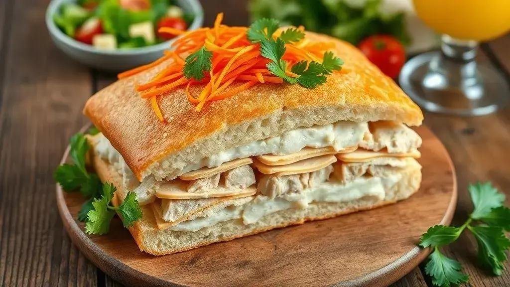 Torta fria de frango