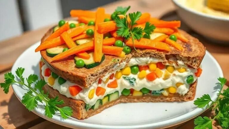torta fria de legumes
