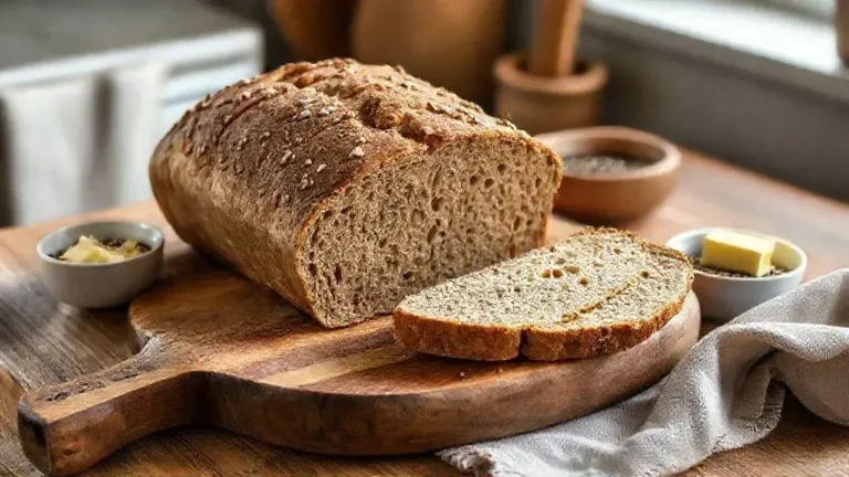 Pão integral caseiro simples