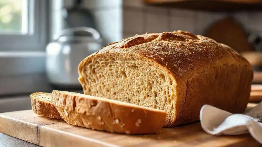 Pão integral caseiro
