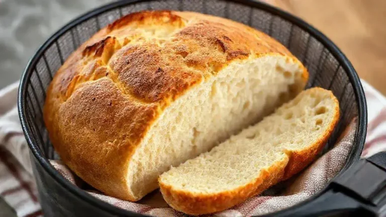Pão na airfryer