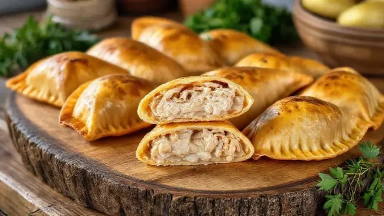 Pastel assado no forno