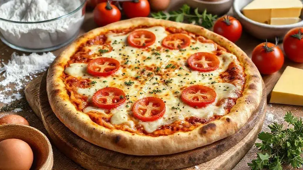 Pizza simples e rápida