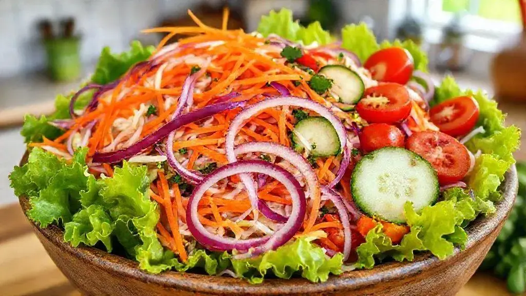 Receita de salada crua