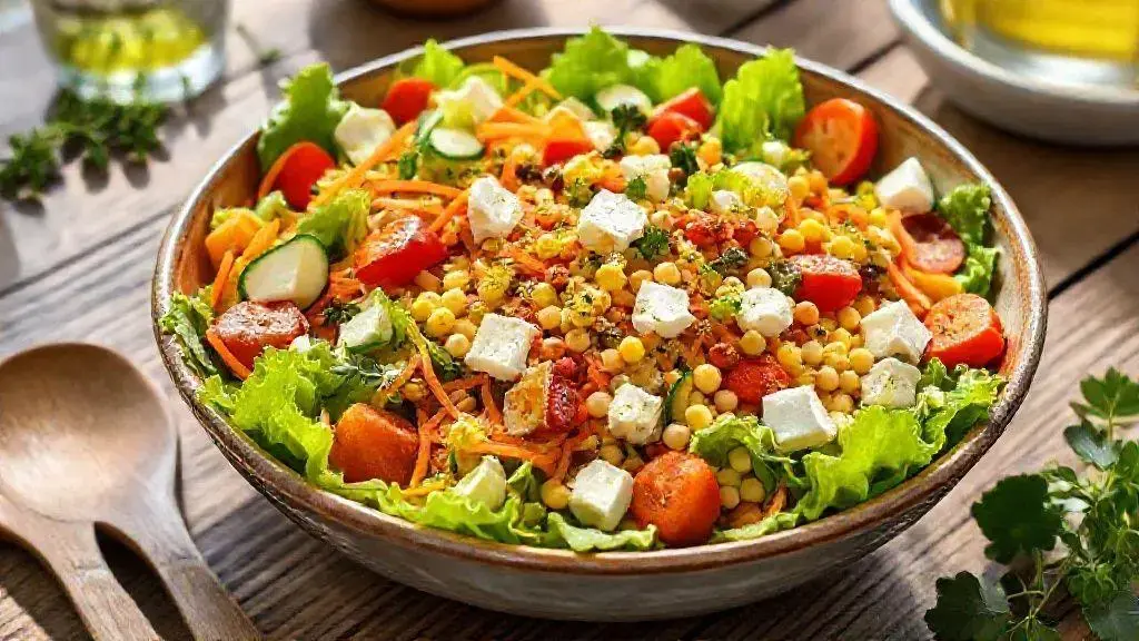Receita de salada