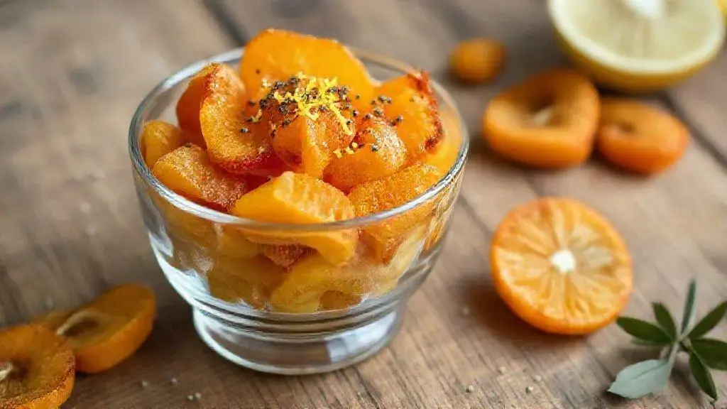 Sobremesa de damasco