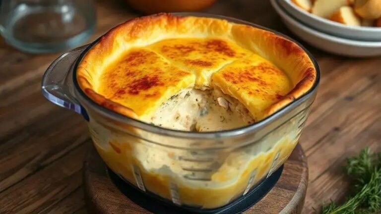 torta de frango de liquidificador